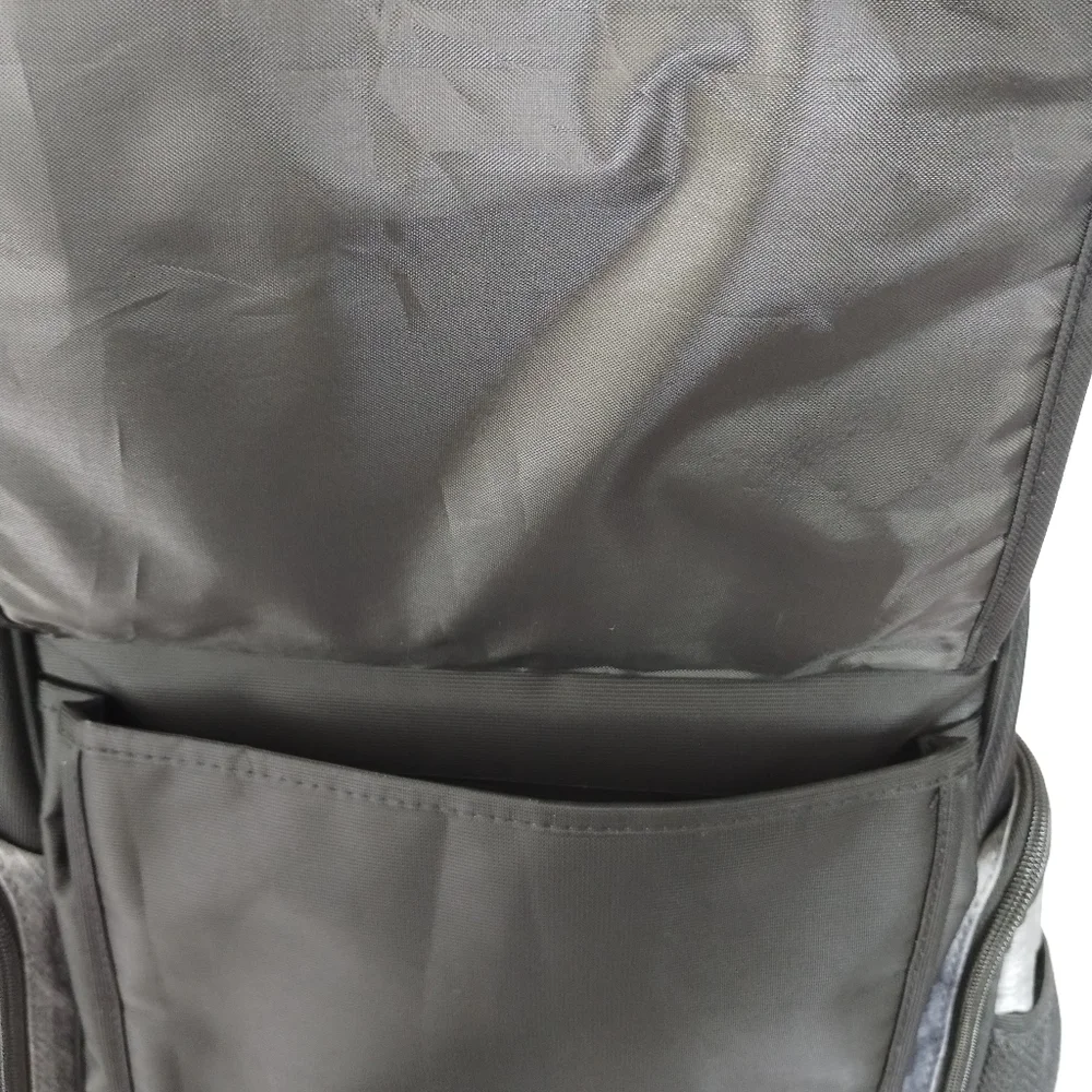 Eddie Bauer Atlas Sport Back Pack Diaper Bag in Black/Gray - Picture 8 of 15